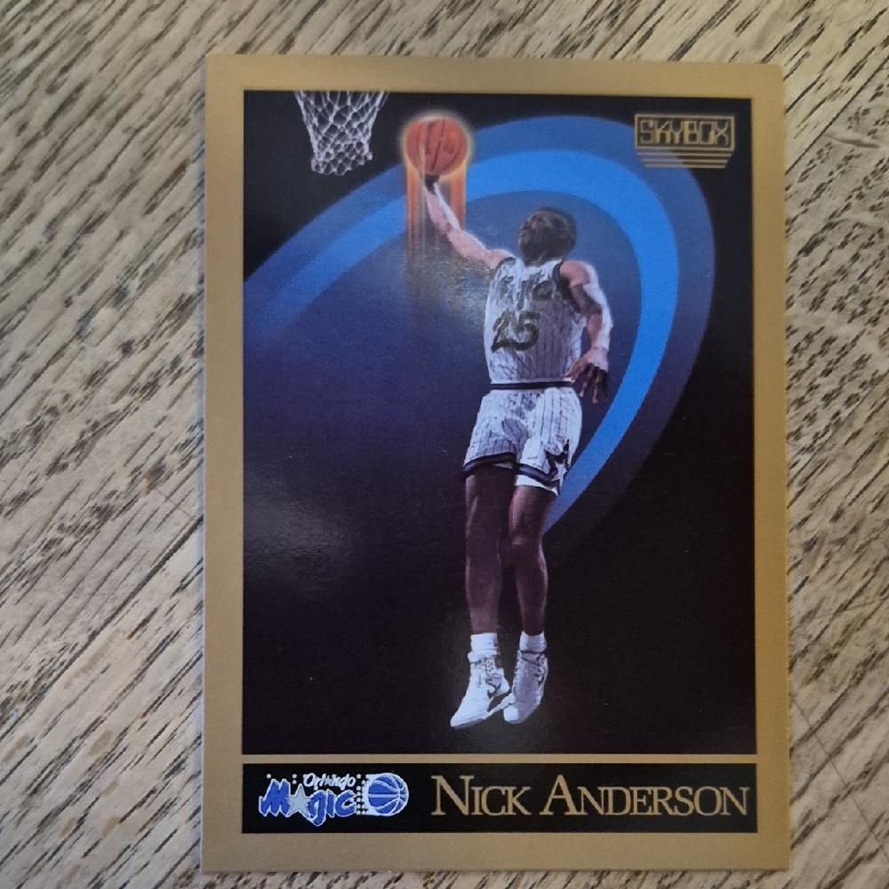 SkyBox Basketball Trading Card - Nick Anderson